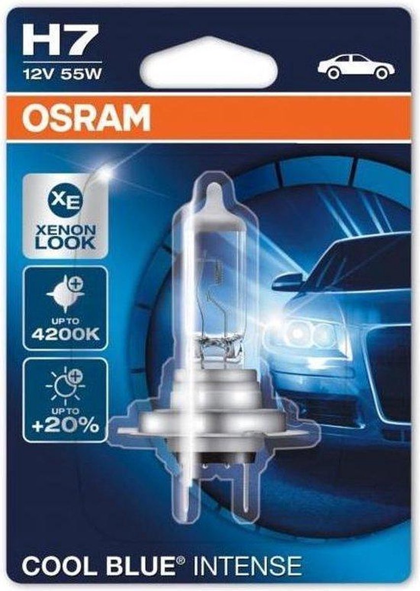 Osram Halogeenlamp - H7 12V 55/60W Cool Blue Intense - per stuk