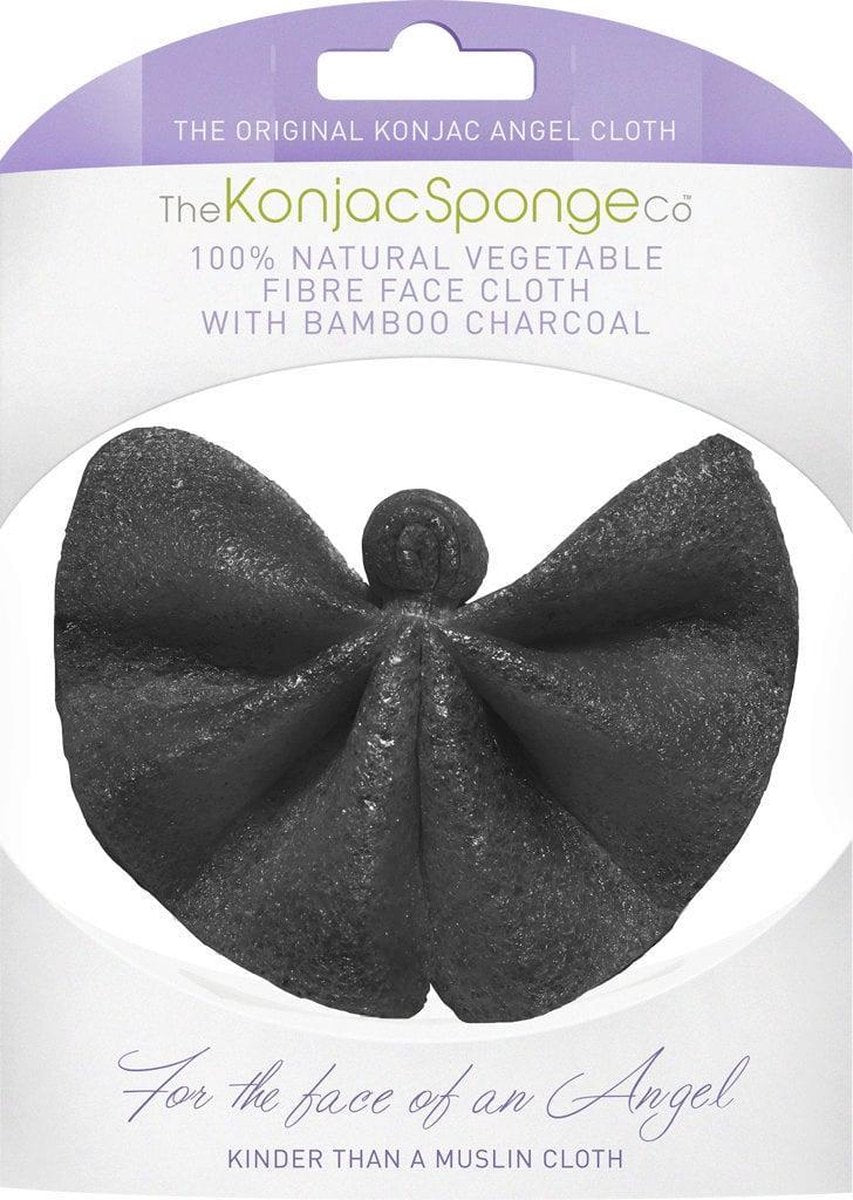 Konjac spons Angel Cloth with Bamboo Charcoal
