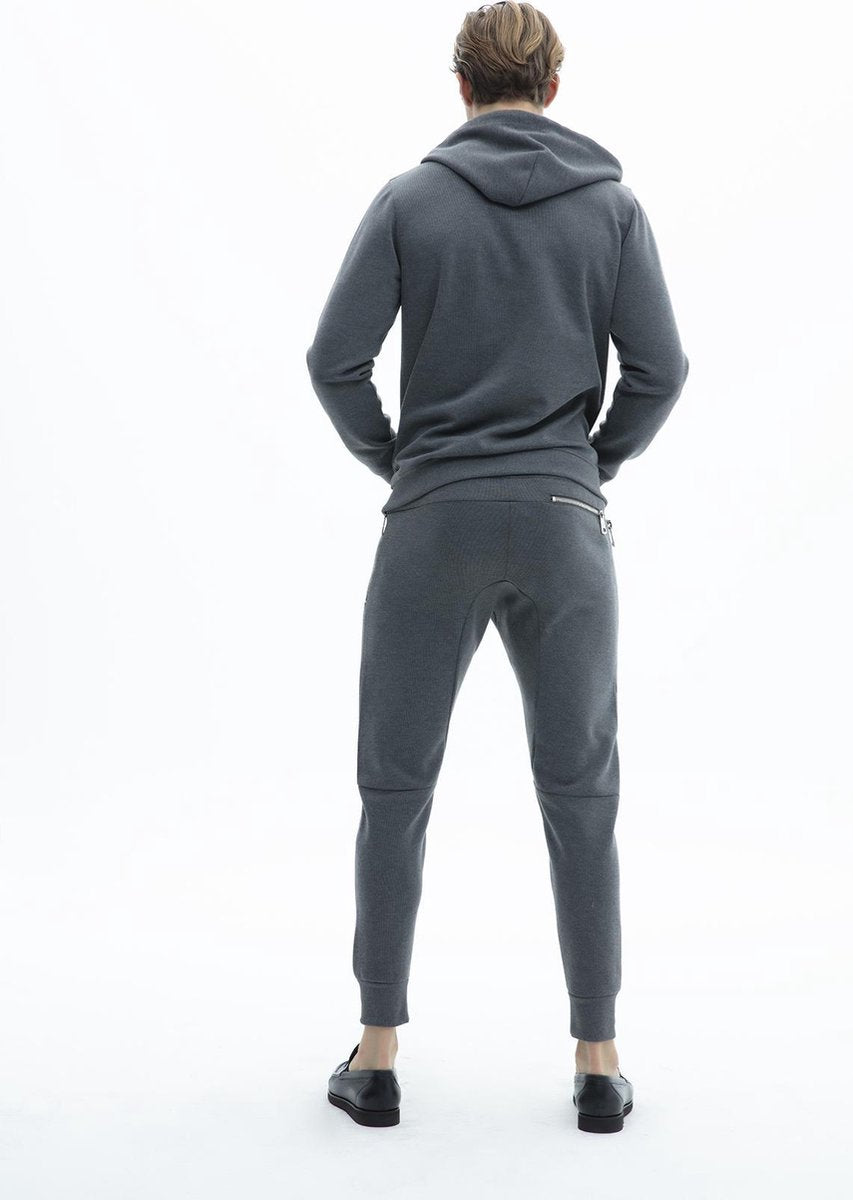 SCR. Nedro Sweatvest Met Capuchon En Zilveren Logo