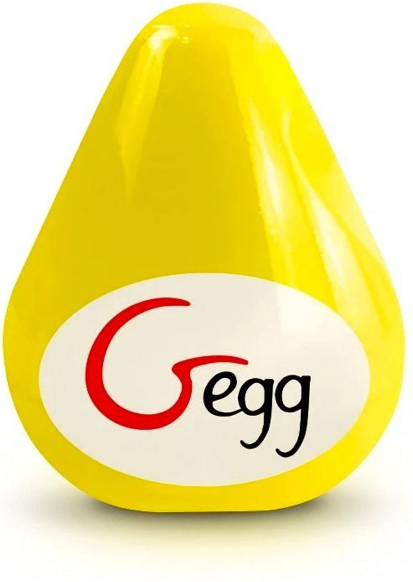 Gvibe Textured And Reusable Egg - Yellow | G-VIBE