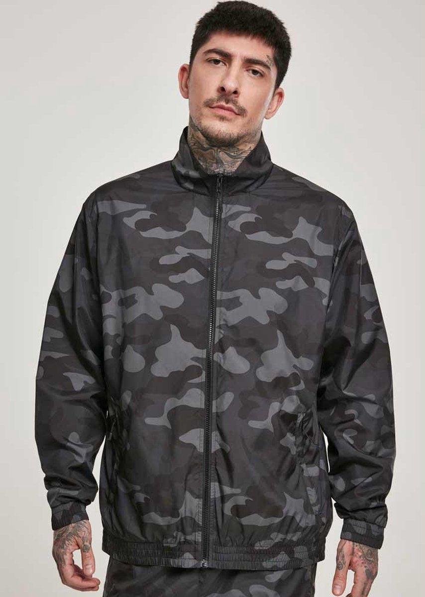 Urban Classics Jacket -2XL- Camo Track Groen