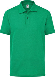 Fruit of the Loom Kinderen/Kinderen Unisex 65/35 Pique Polo Shirt (Heathe Groen)