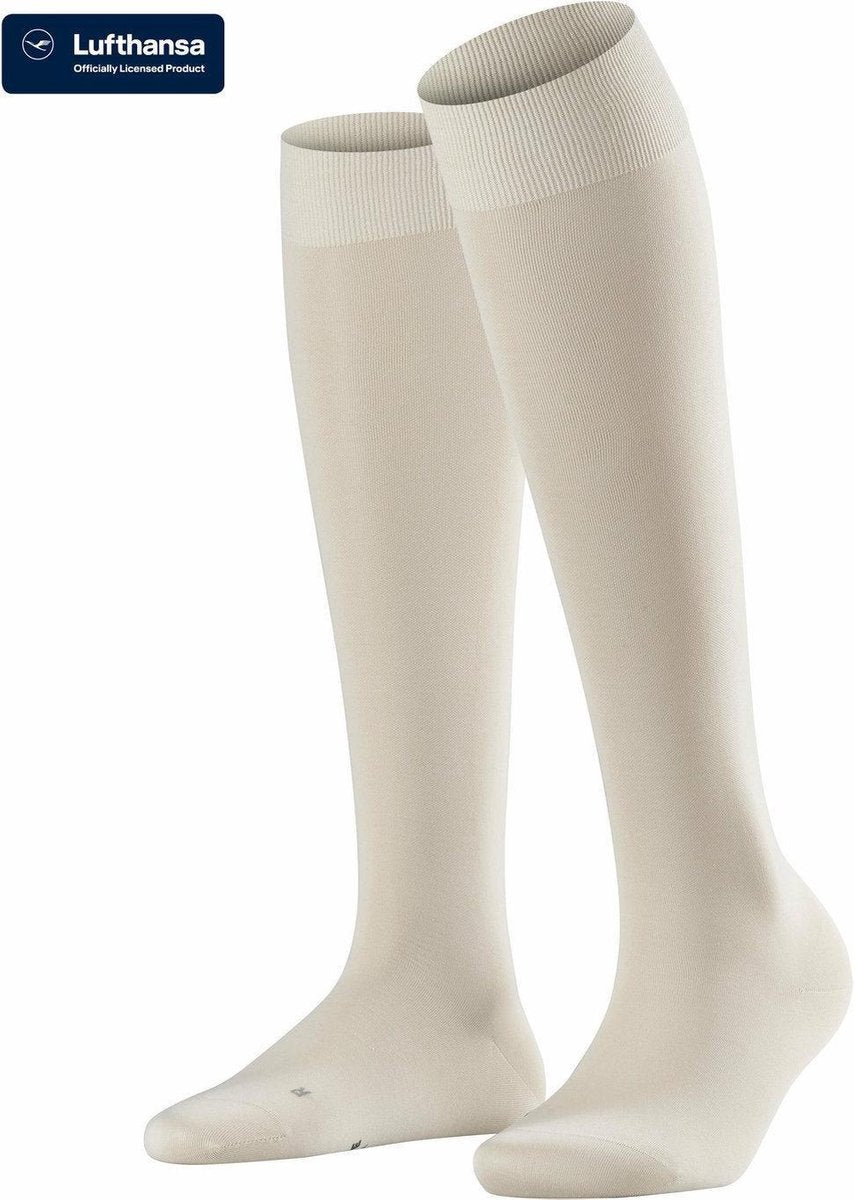 FALKE Vitalizer Medium Steunkniekous Dames 46866 - Beige 4011 cream Dames - 39-40