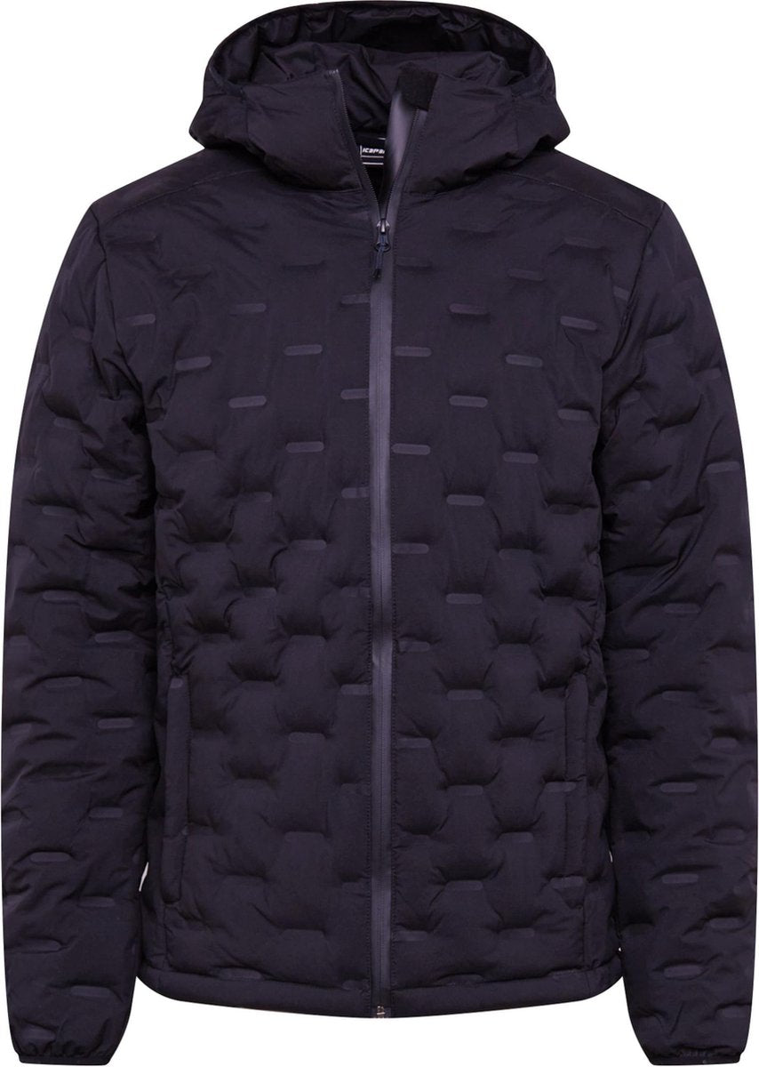 Icepeak outdoorjas damascus Zwart-50 (M-L)