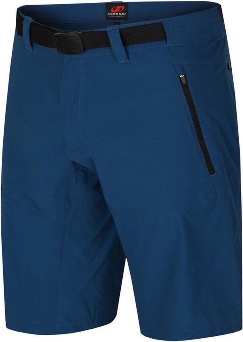 Hannah Korte Broek Doug Heren Polyamide/elastaan Blauw Mt Xxl