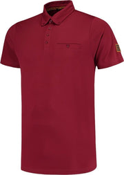 Tricorp  Poloshirt Premium Button Down 204001 Bordeaux - Maat XL