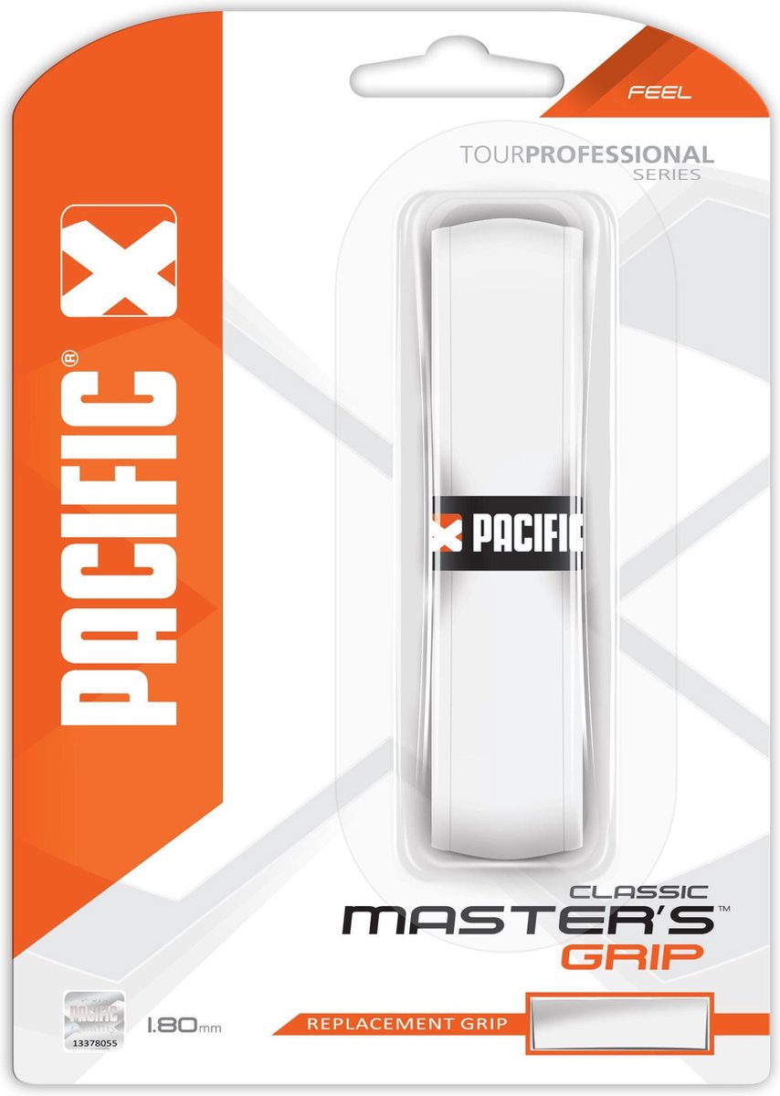 Pacific Master's Grip - Tennisgrip - 1.80mm - Wit