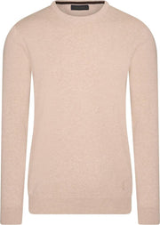Pullover Beige  Ronde Hals Dom Tower