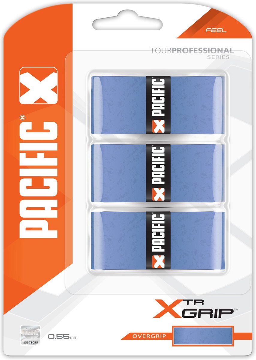 Pacific XTR Grip - Tennisgrip - 0.55mm - Blauw