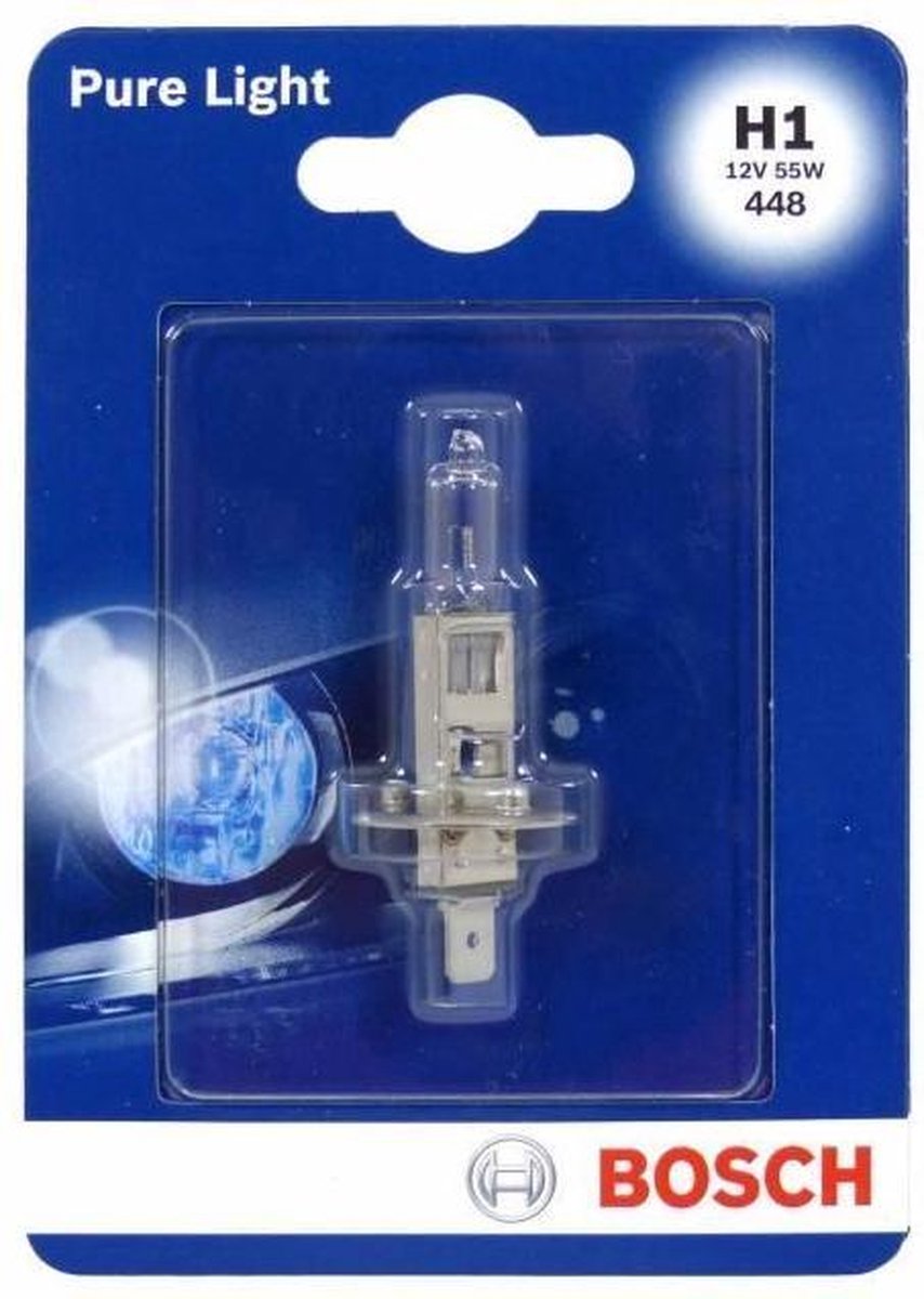 BOSCH Ampul Pure Light 1 H1 12V 55W