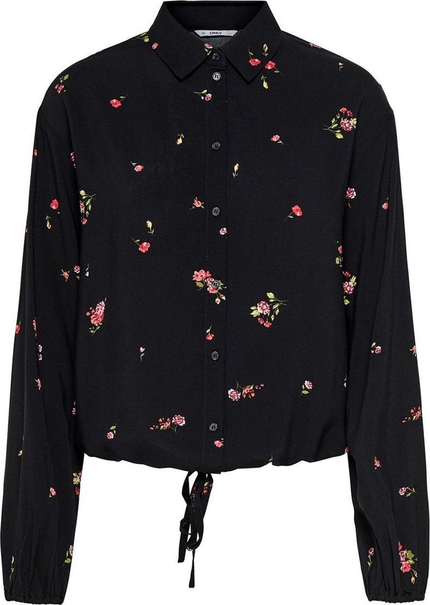 Onlalisa Life Ls Shirt Wvn 15197282 Black/red