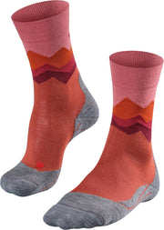 FALKE TK2 Crest Dames Wandelsokken - Copper - Maat 35-36