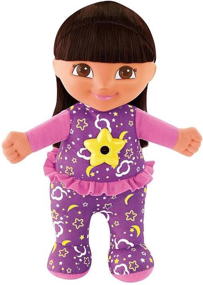 Fisher-Price Dora Bedtijd - Knuffelpop met Projector