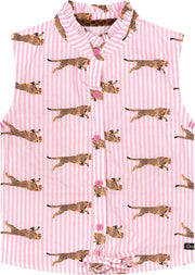 Quapi blouse Anneke light pink stripe