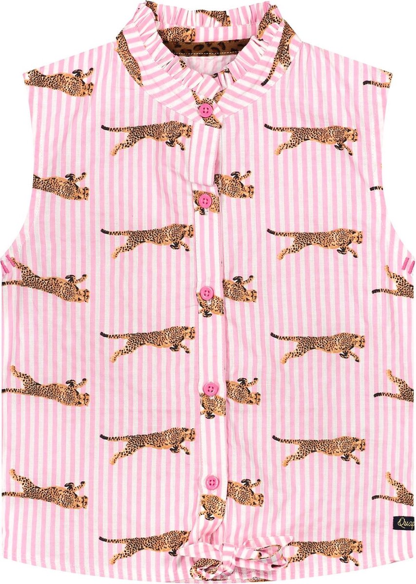 Quapi blouse Anneke light pink stripe