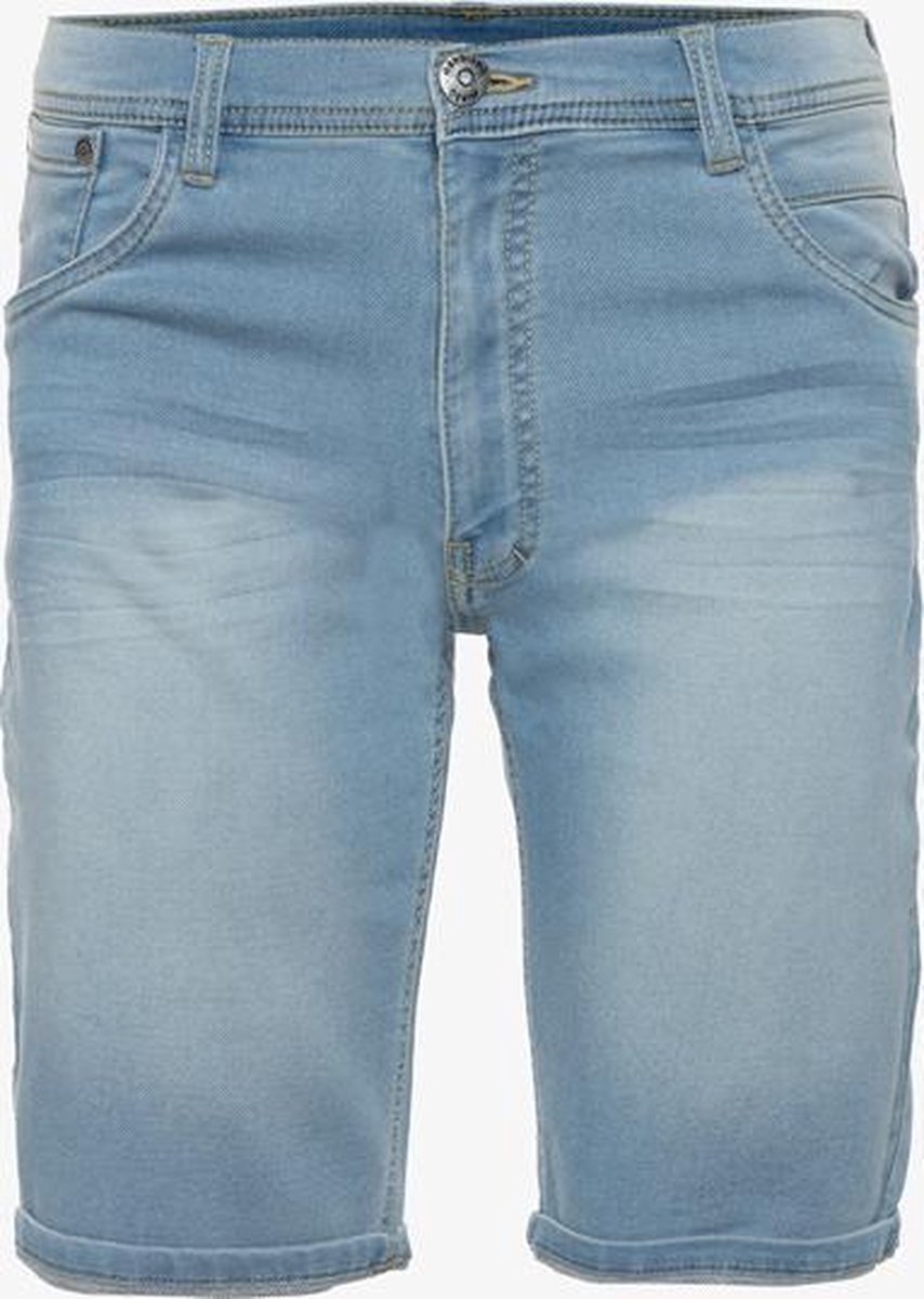 Unsigned heren jog denim short - Blauw - Maat 3XL