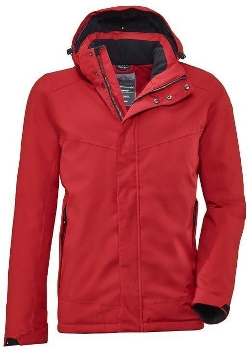 Killtec heren winterjas Realdo rood - 4XL