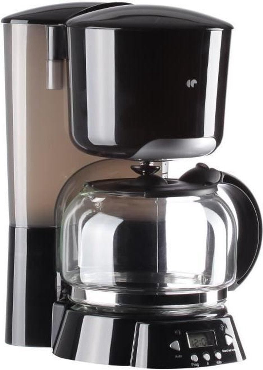 CONTINENTAL EDISON CF12PB programmeerbaar koffiezetapparaat - zwart