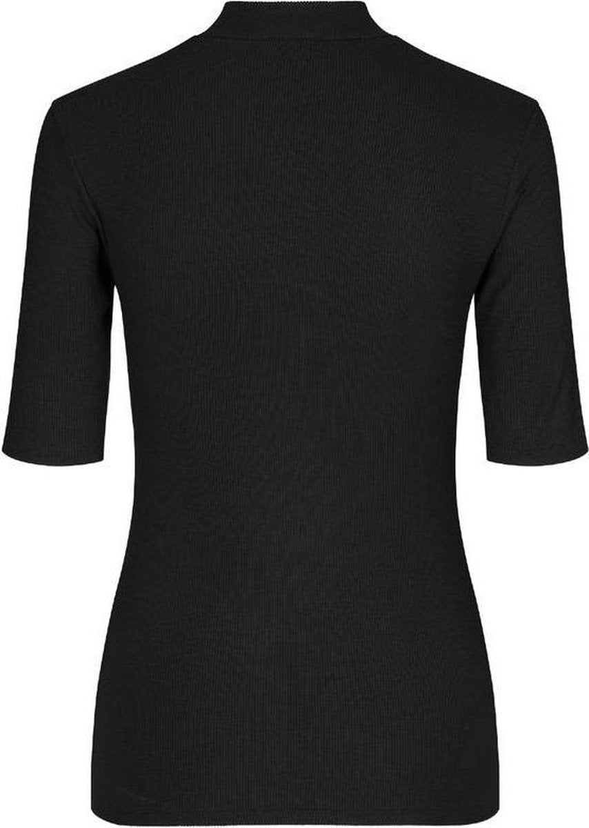 Zwart basic T-shirt - Top Krown - Modstrom