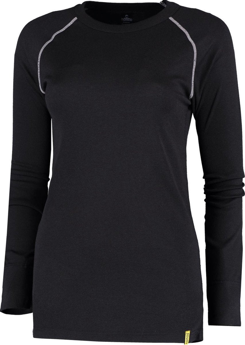 Nomad Nomad Thermoshirt Dames Zwart M