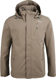 Pro-x Elements Outdoorjas Scott Heren Polyester Beige Maat S