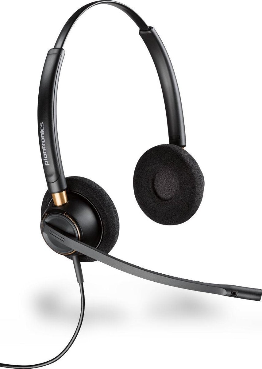 POLY EncorePro HW520 Headset Hoofdband Zwart