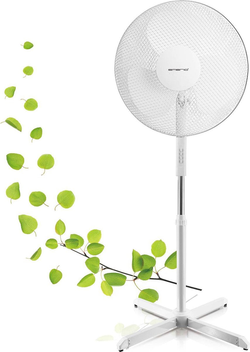 Emerio FN-114204 - Statiefventilator - Wit