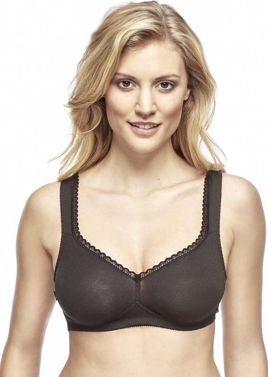 BH zonder beugel Organic cotton Susa | zwart | 95B