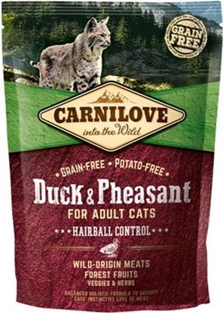 Carnilove Eend & Fazant Hairball 400g