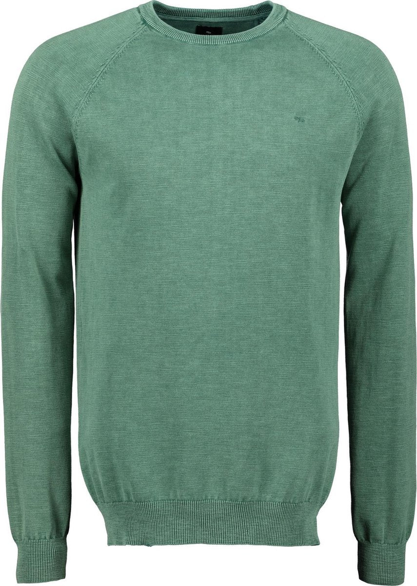 Jac Hensen Pullover - Modern Fit - Groen - 3XL Grote Maten
