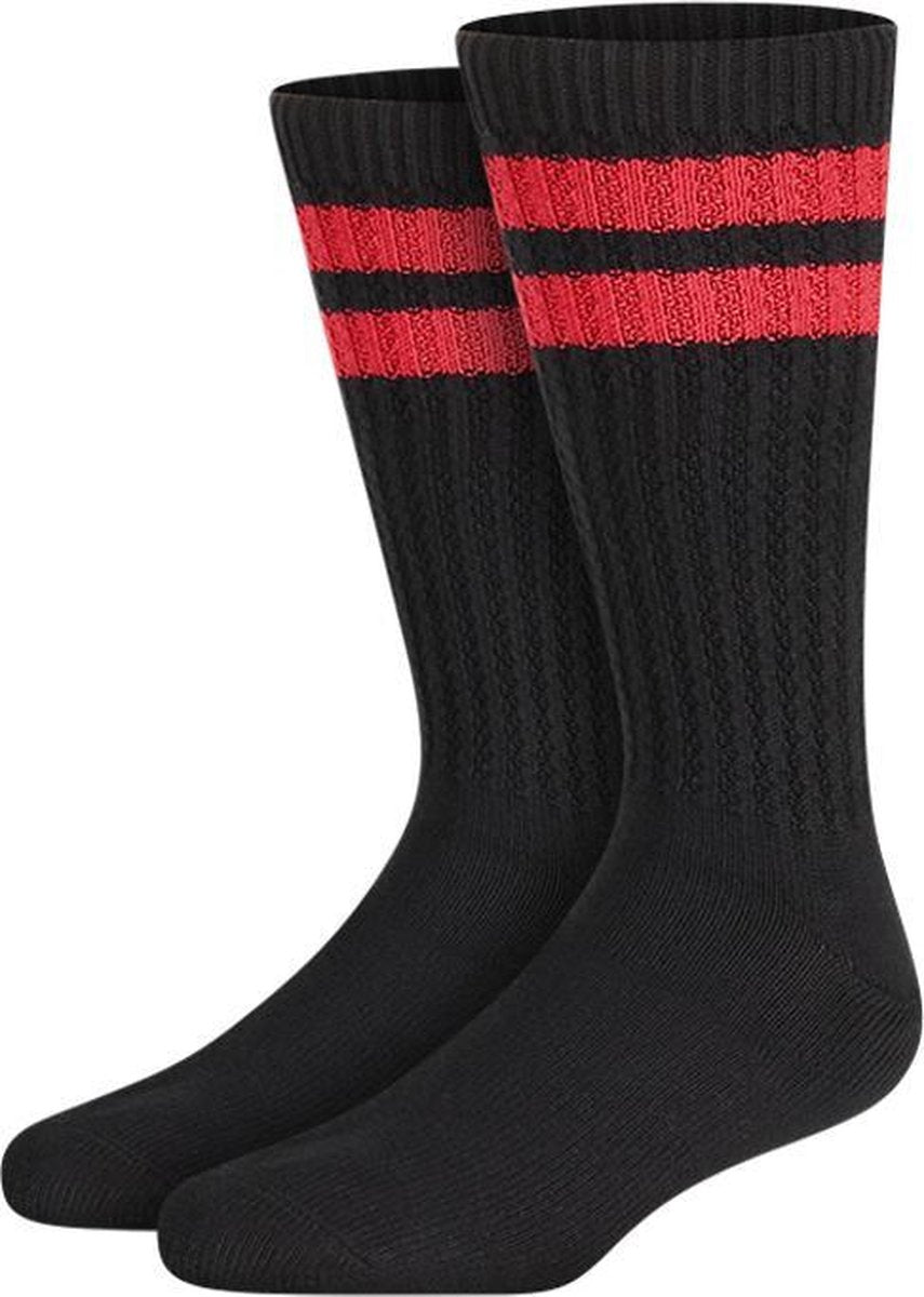 Francis Black & Red Sportsokken Maat 41-46