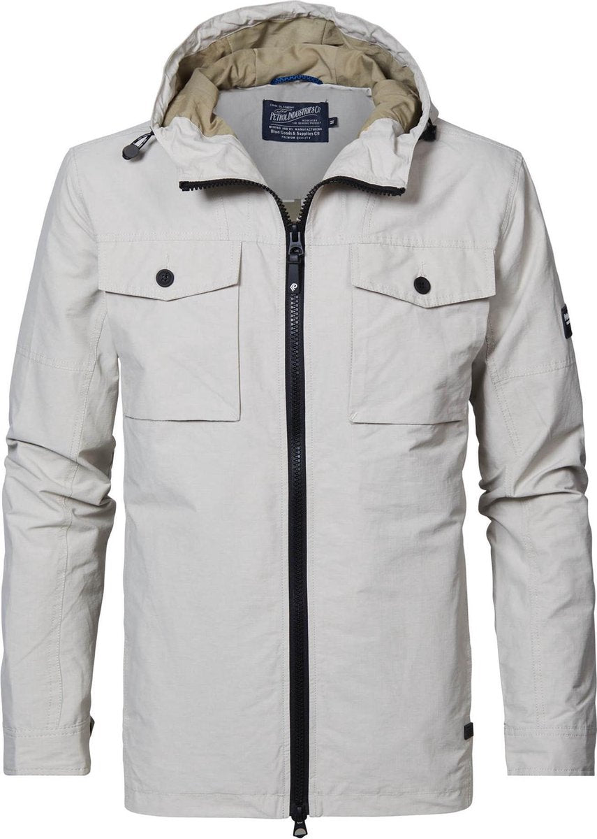 Petrol Industries - Heren Harrington zomerjas - Bruin - Maat M