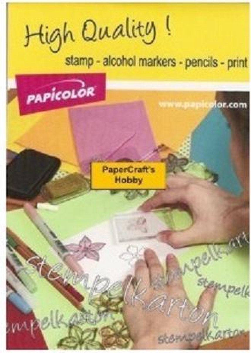 Papicolor -  Stempelkarton - A6 - 40 vellen