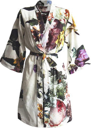 Essenza Dames Nachtmode kimono M - Ecru