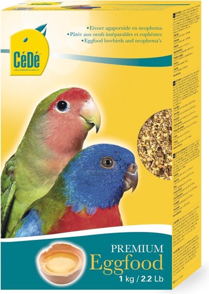 Cede eivoer agaporniden en neophema 1KG