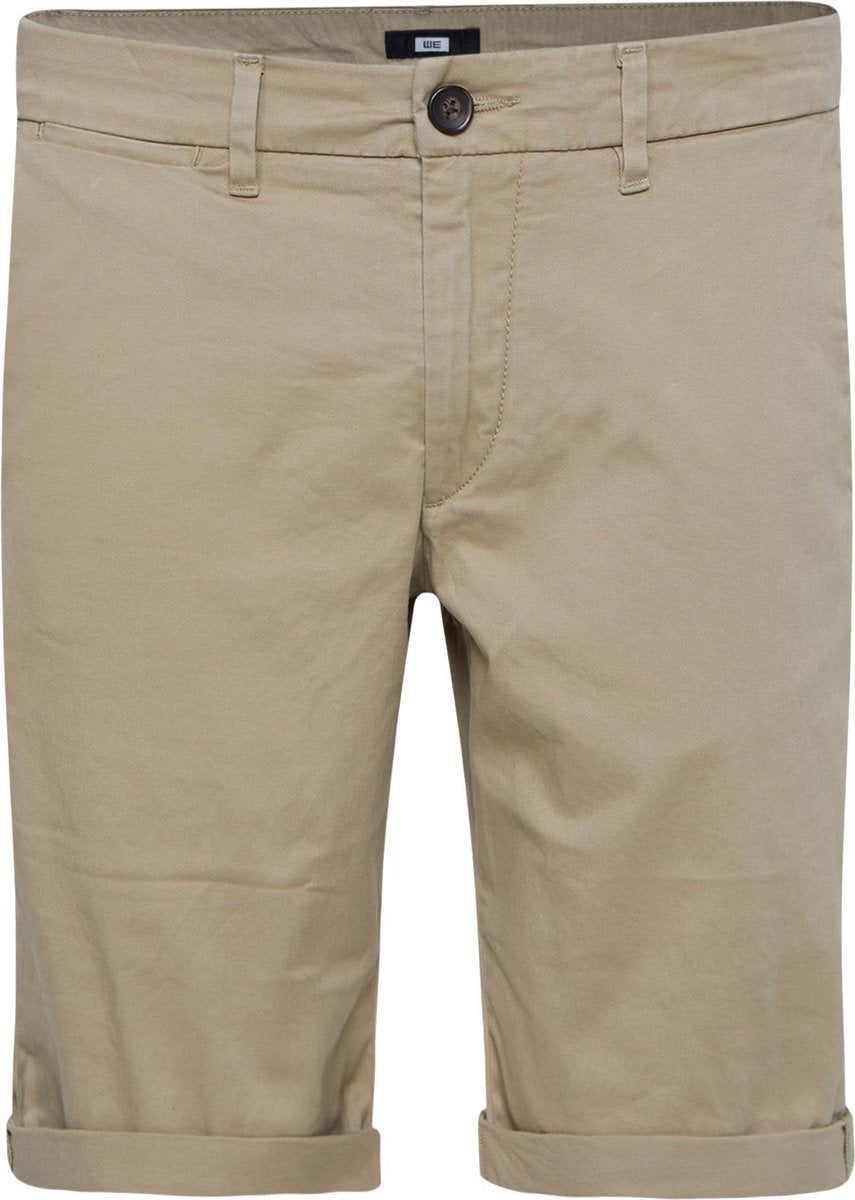 WE Fashion Heren slim fit chinoshort