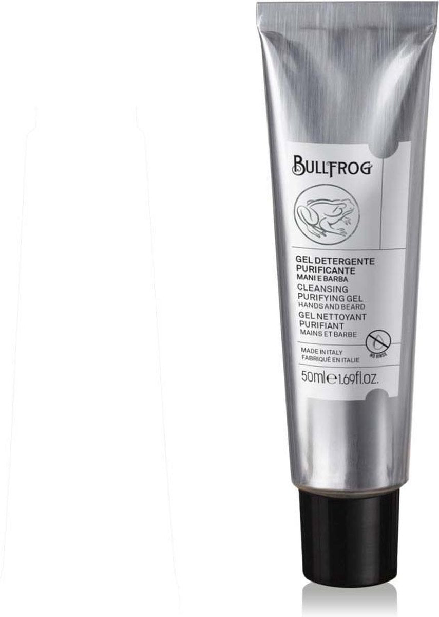 Bullfrog Cleansing Purifying Gel - Zeep in Gelvorm voor Baard - 50ML