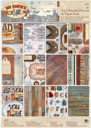 Docrafts: Mr Smith's Workshop A4 Ultimate Die-cut & Paper Pack (48pk) (PMA 160323)