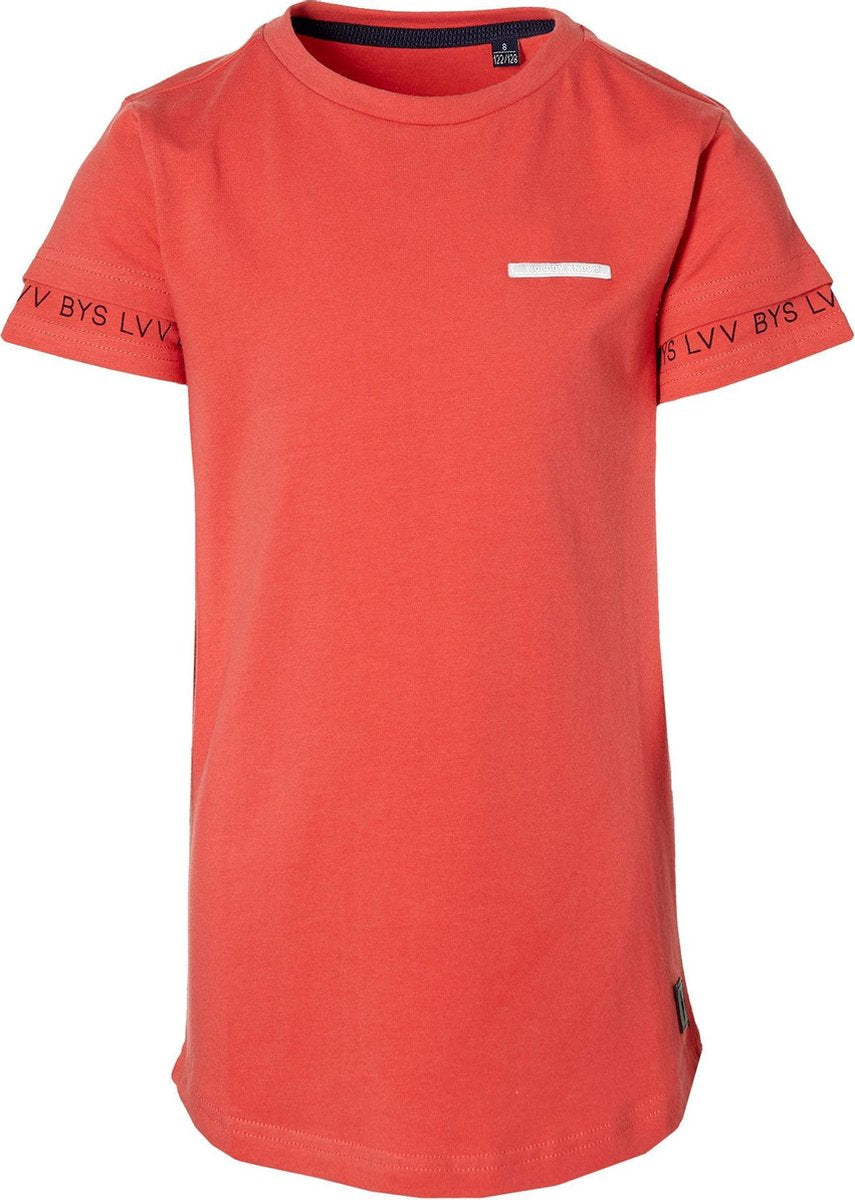 Levv shortsleeve Malo cranberry rood voor jongens - maat 164