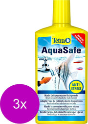Tetra Aqua Aquasafe Waterverbetering - Waterverbeteraars - 3 x 500 ml