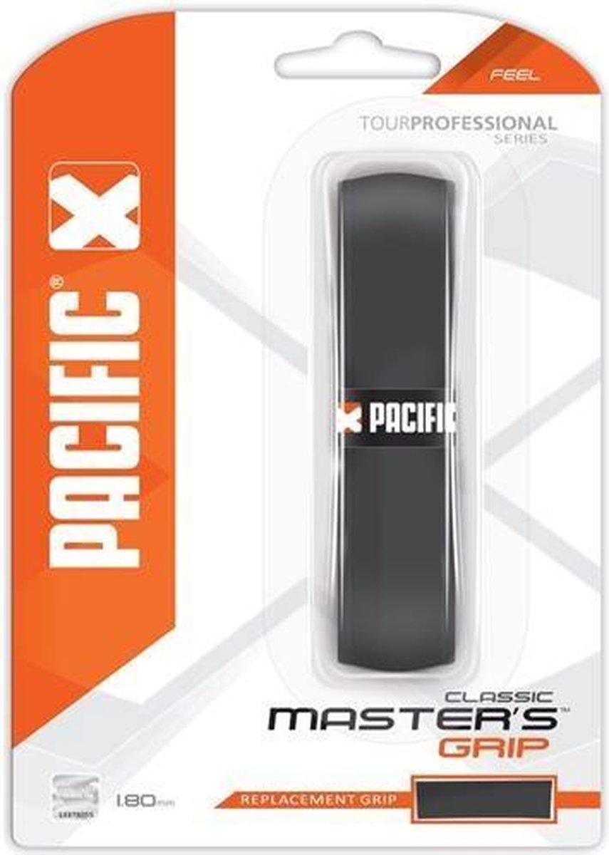 Pacific Masters Grip Classic Feel Zwart All Racquets 1.80 Mm
