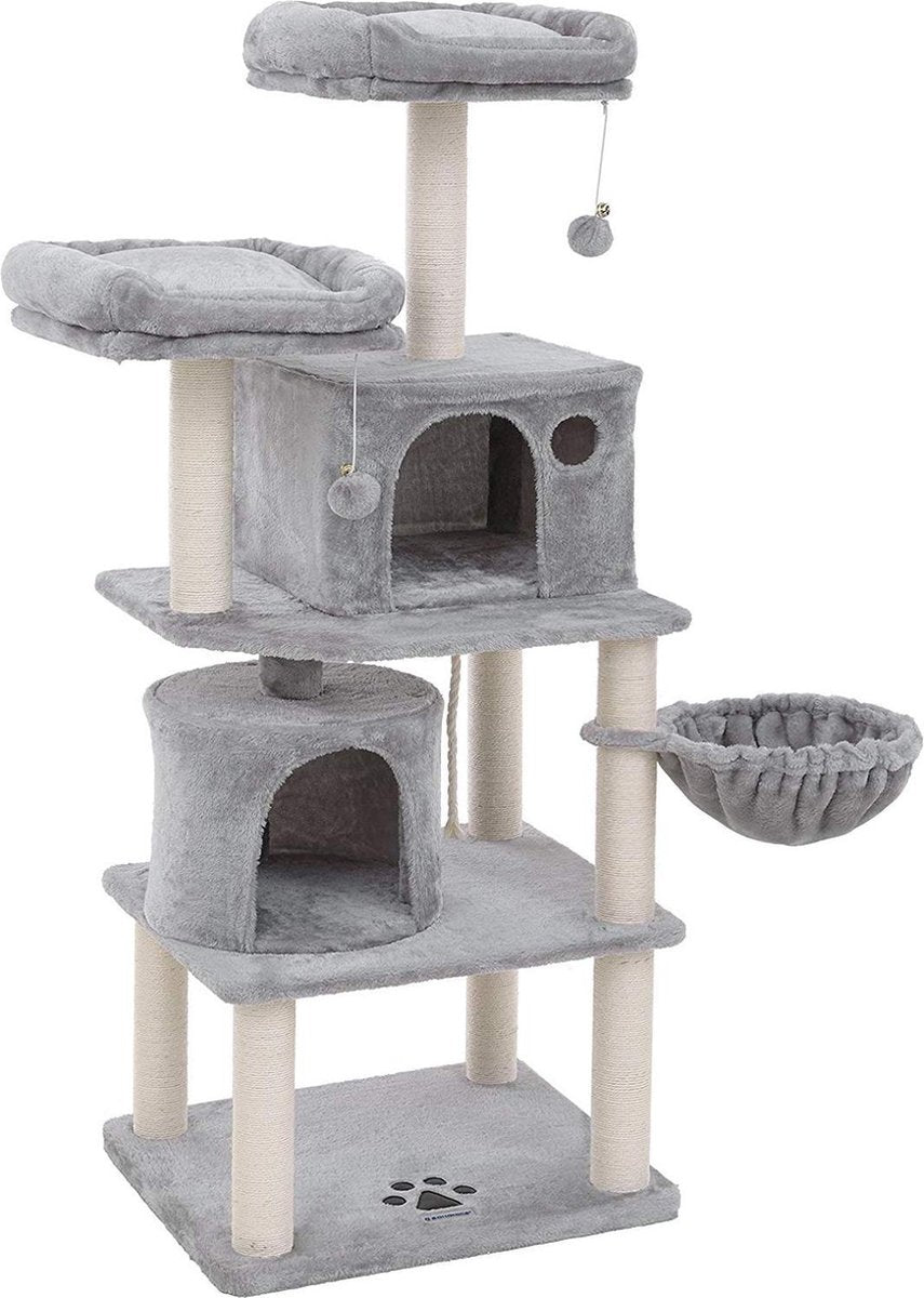 Nancy's Kattenboom XL 152 CM - Luxe Kattenhuis - Krabpaal - Katten