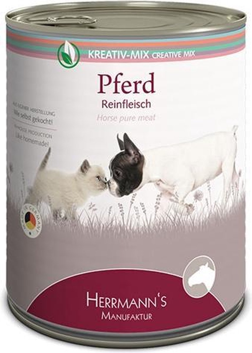 Herrmanns pure horse - 800 gr - 1 stuks