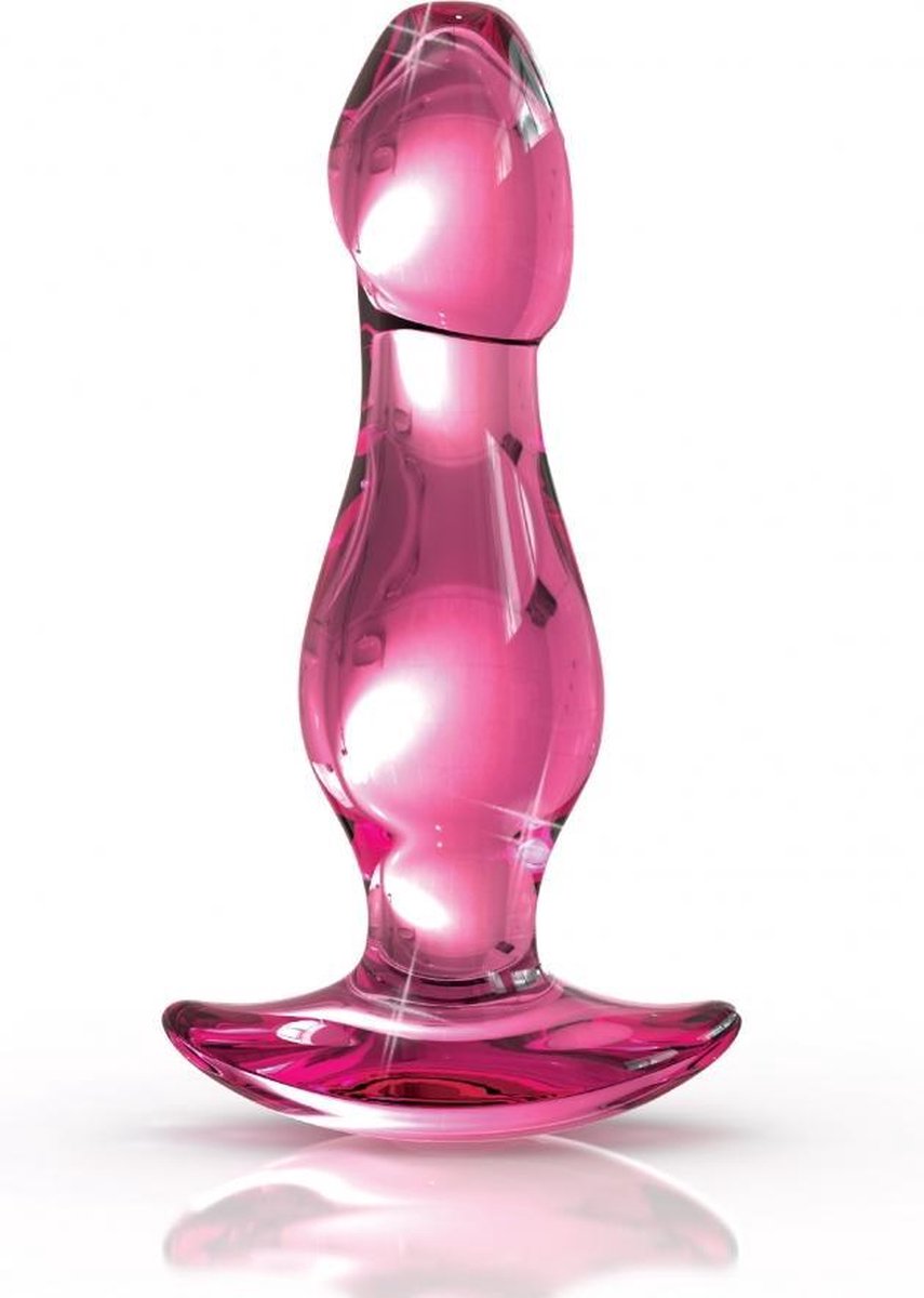Pipedream - Icicles No. 73 - Glazen Buttplug - Roze