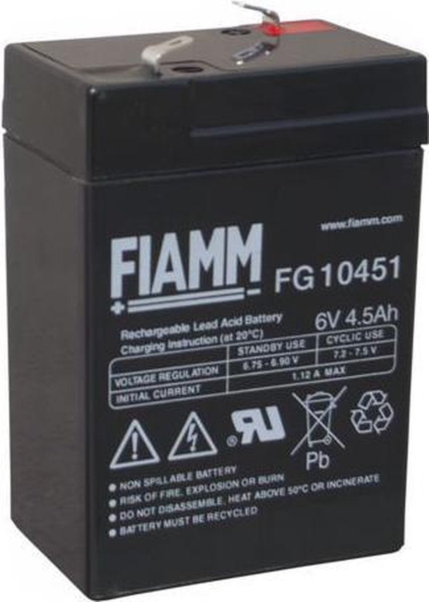 Fiamm FG10451 6V 4