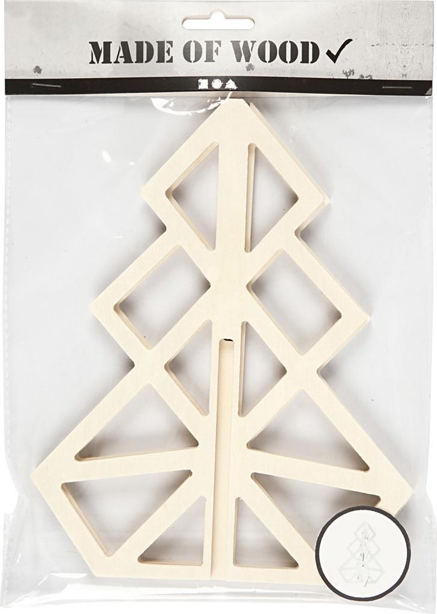 Christmas Tree. H: 20 cm. W: 16 cm. 1 pc
