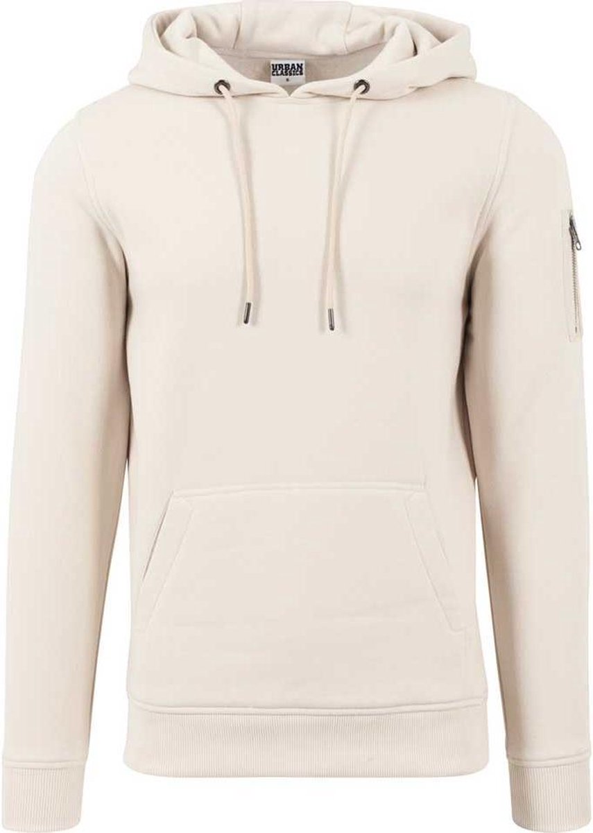 Urban Classics Sweater/trui -S- Sweat Bomber Beige