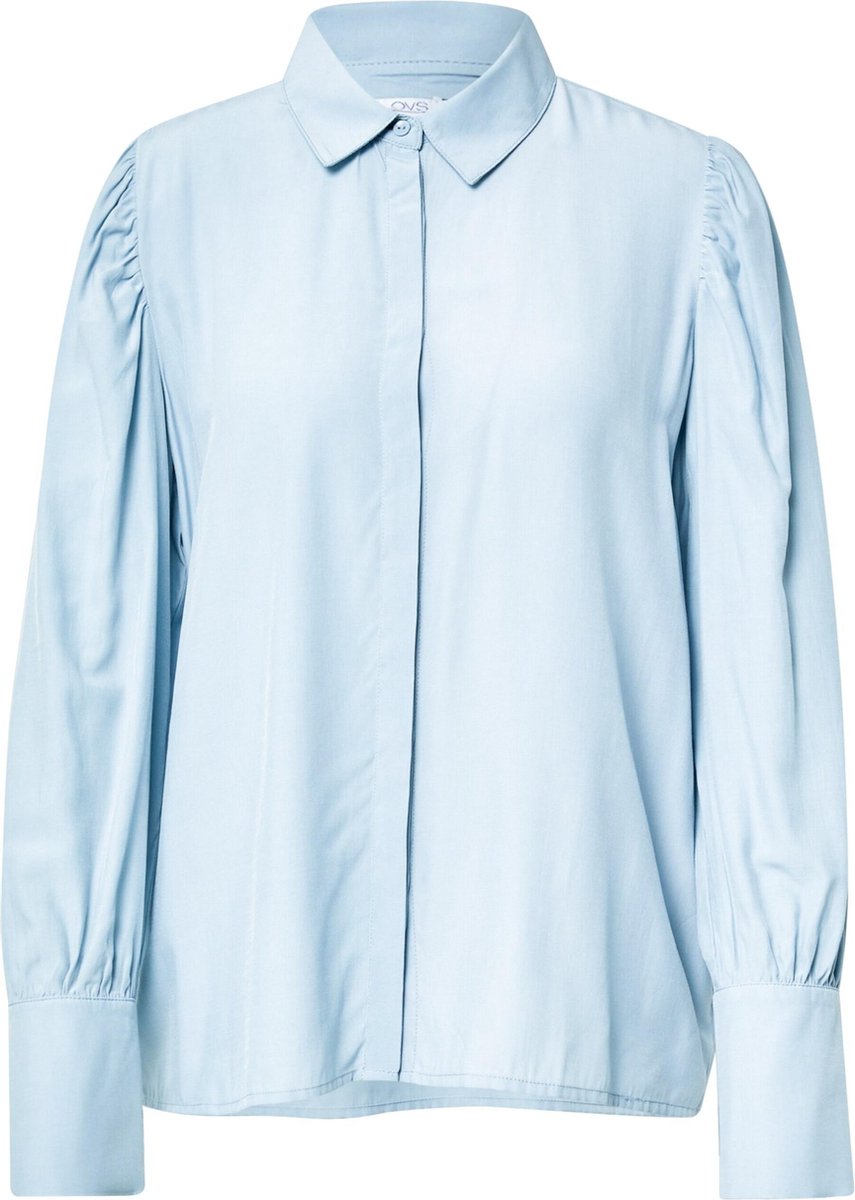 Ovs blouse Lichtblauw-46 (L)