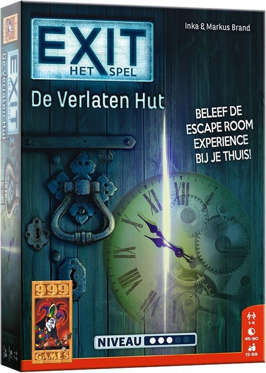 EXIT De Verlaten Hut - Escape Room - Bordspel