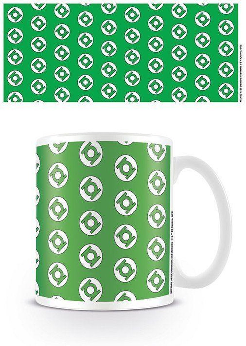 DC Comics Green Lantern Logo Pattern - Mok